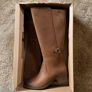 Teva tall waterproof leather boots